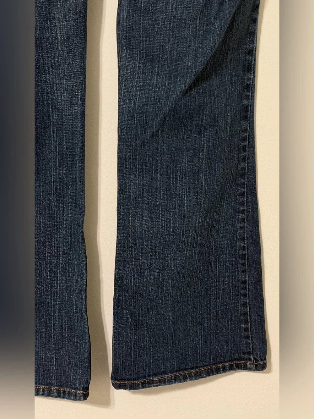 Tilt Huntington Flare Jeans Womens Size 7 Short Blue Stretch Low Rise Y2K